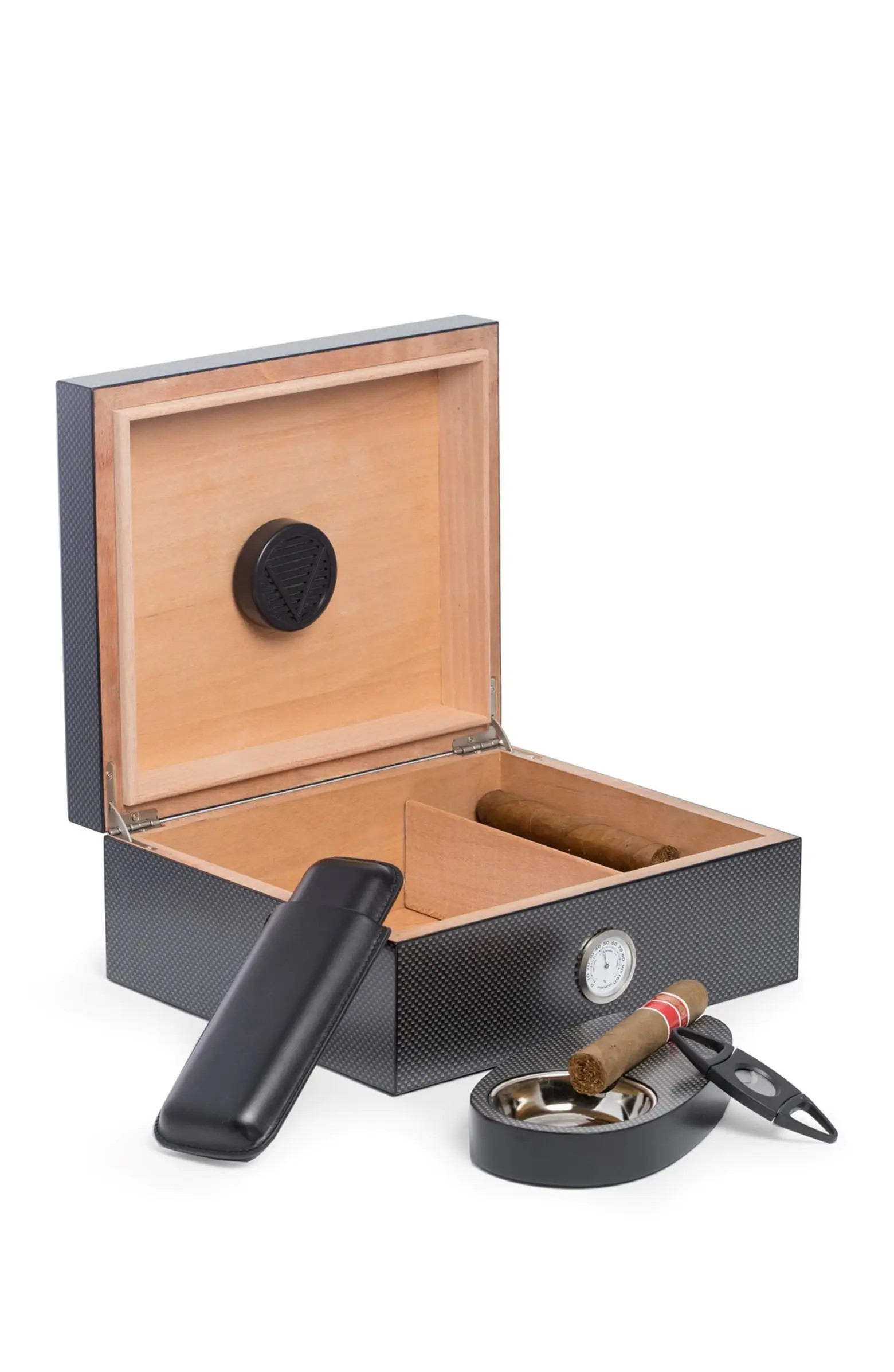 Bey-Berk 6-Piece Marcus Cigar Humidor Set | Nordstrom | Nordstrom
