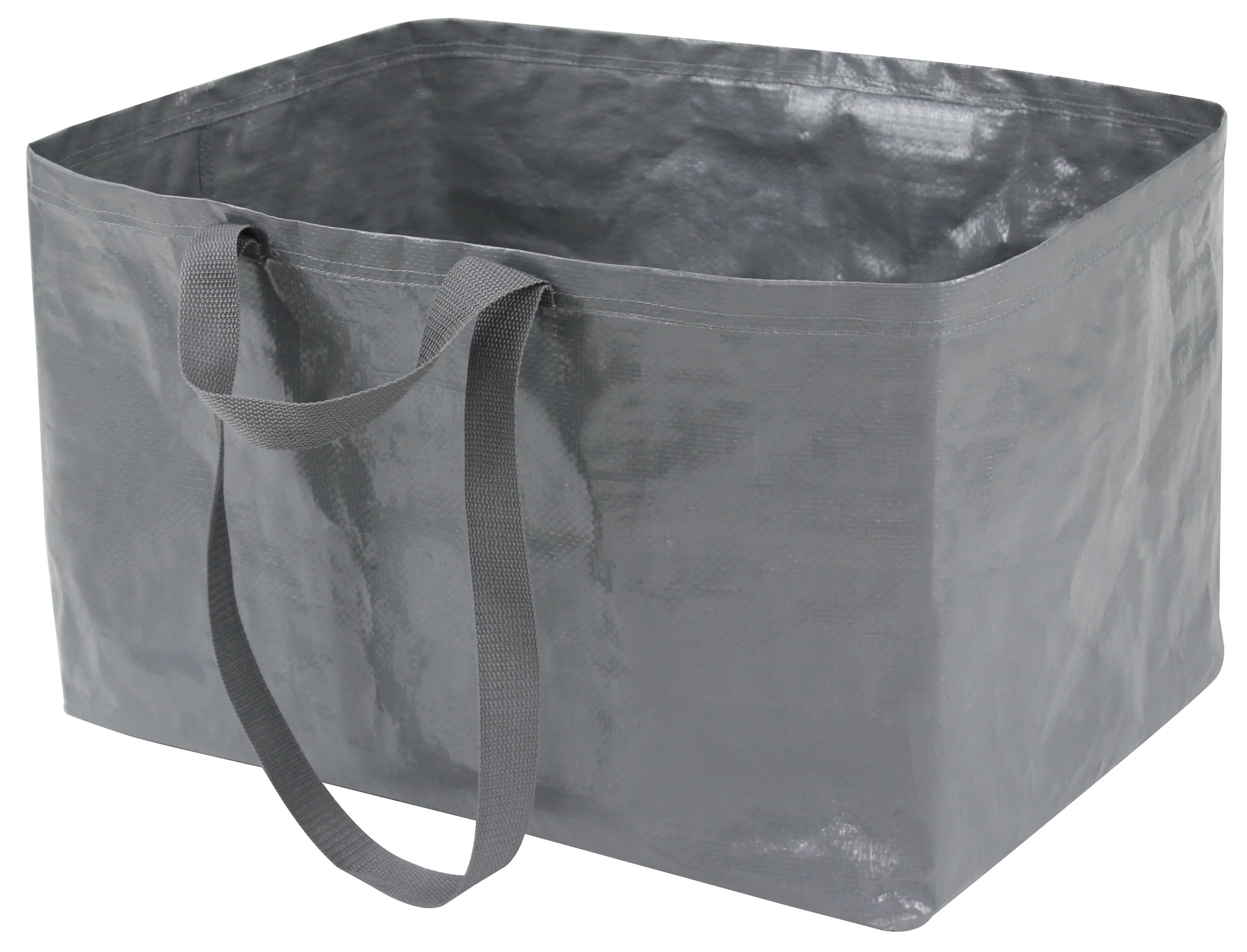 Mainstays Heavy Duty Open Top Storage Bag, Grey, 19 Gallon | Walmart (US)
