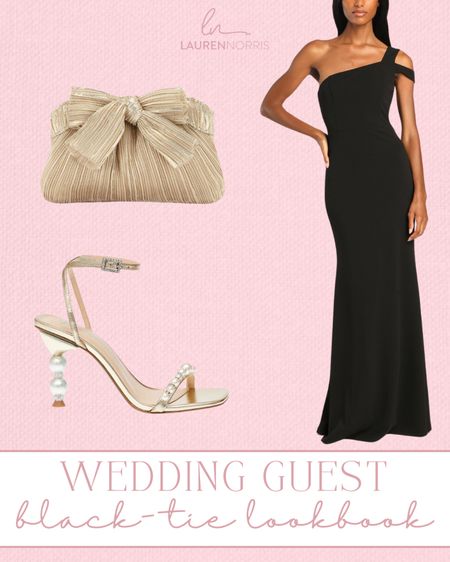 A classic black dress for a black-tie wedding 👰🏼‍♀️🤍

#LTKWedding