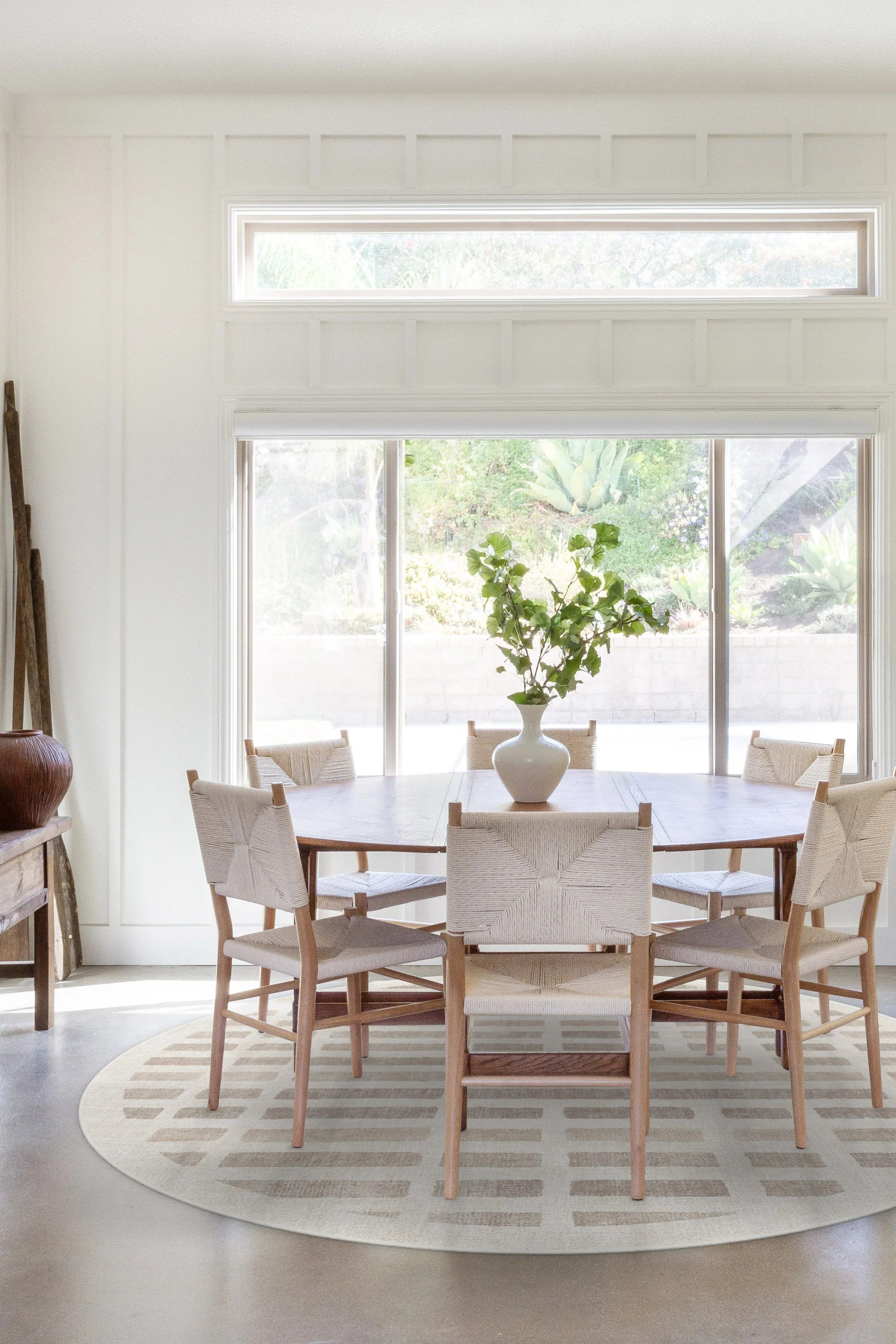 Laine Ivory & Natural Rug | Ruggable