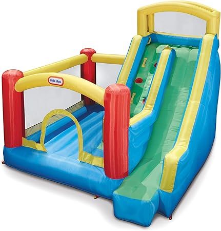 Little Tikes Giant Inflatable Slide Bouncer with Heavy Duty Bouncer, Multicolor, Model: | Amazon (US)