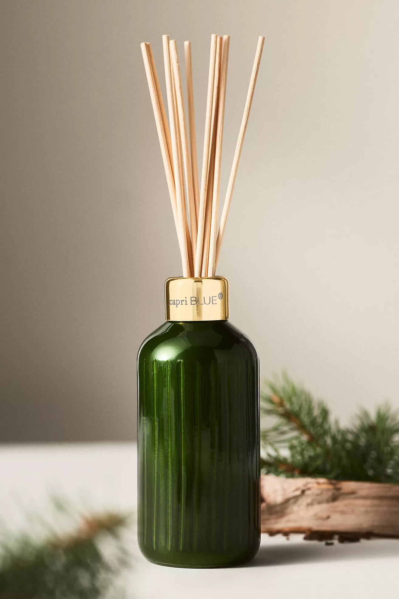 Capri Blue Woody Fir & Firewood Reed Diffuser | Anthropologie (US)