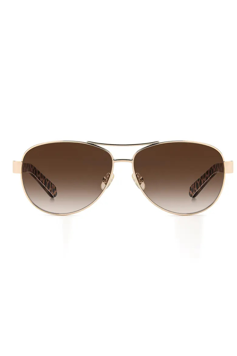 dalia 58mm gradient pilot sunglasses (Women) | Nordstrom | Nordstrom