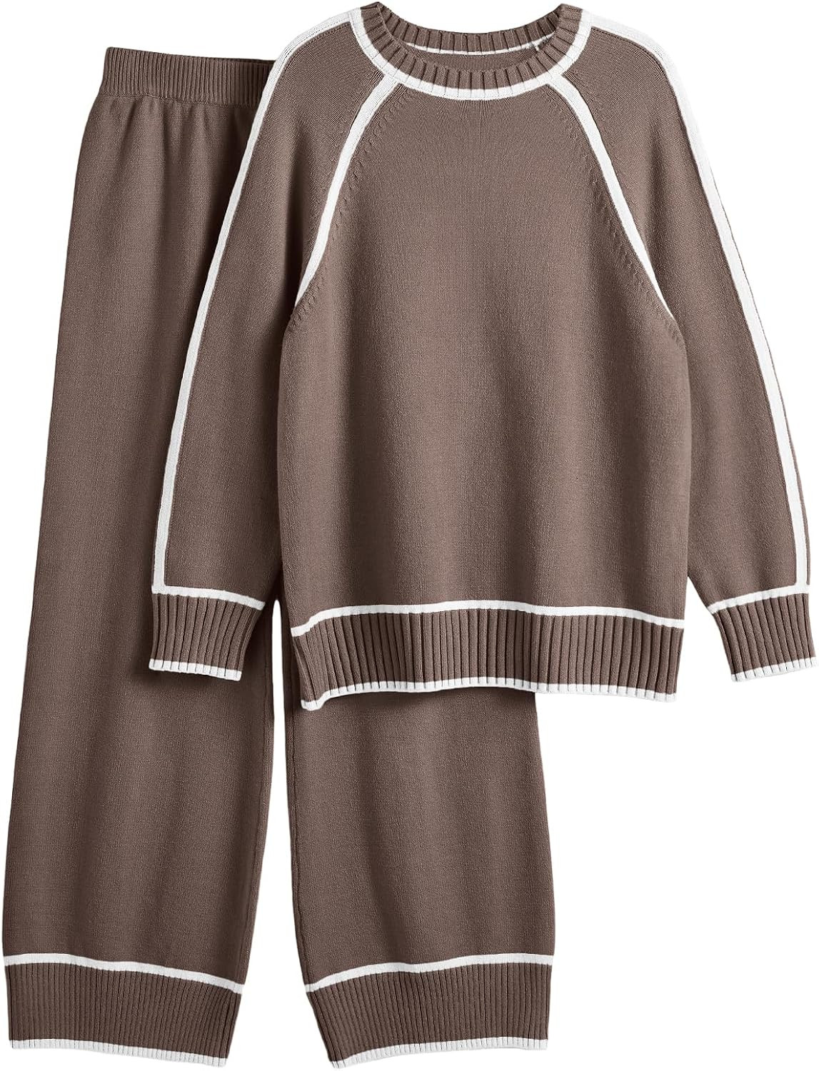 LILLUSORY Womens 2 Piece Knit Lounge Matching Sweater Sets | Amazon (US)