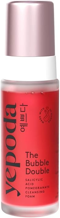 Yepoda The Bubble Double, Gently Exfoliating Cleansing Foam, Deeply Cleanses Pores & Prevents Imp... | Amazon (US)
