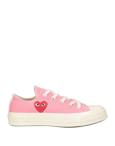 Converse X Comme Des Garçons Play Woman Sneakers Pink Size 5.5 Textile fibers | YOOX (US)