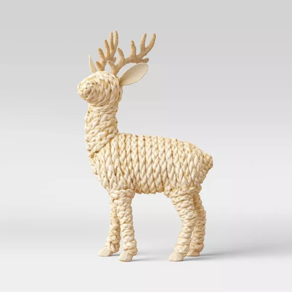 Large Woven Standing Deer - Threshold™ | Target