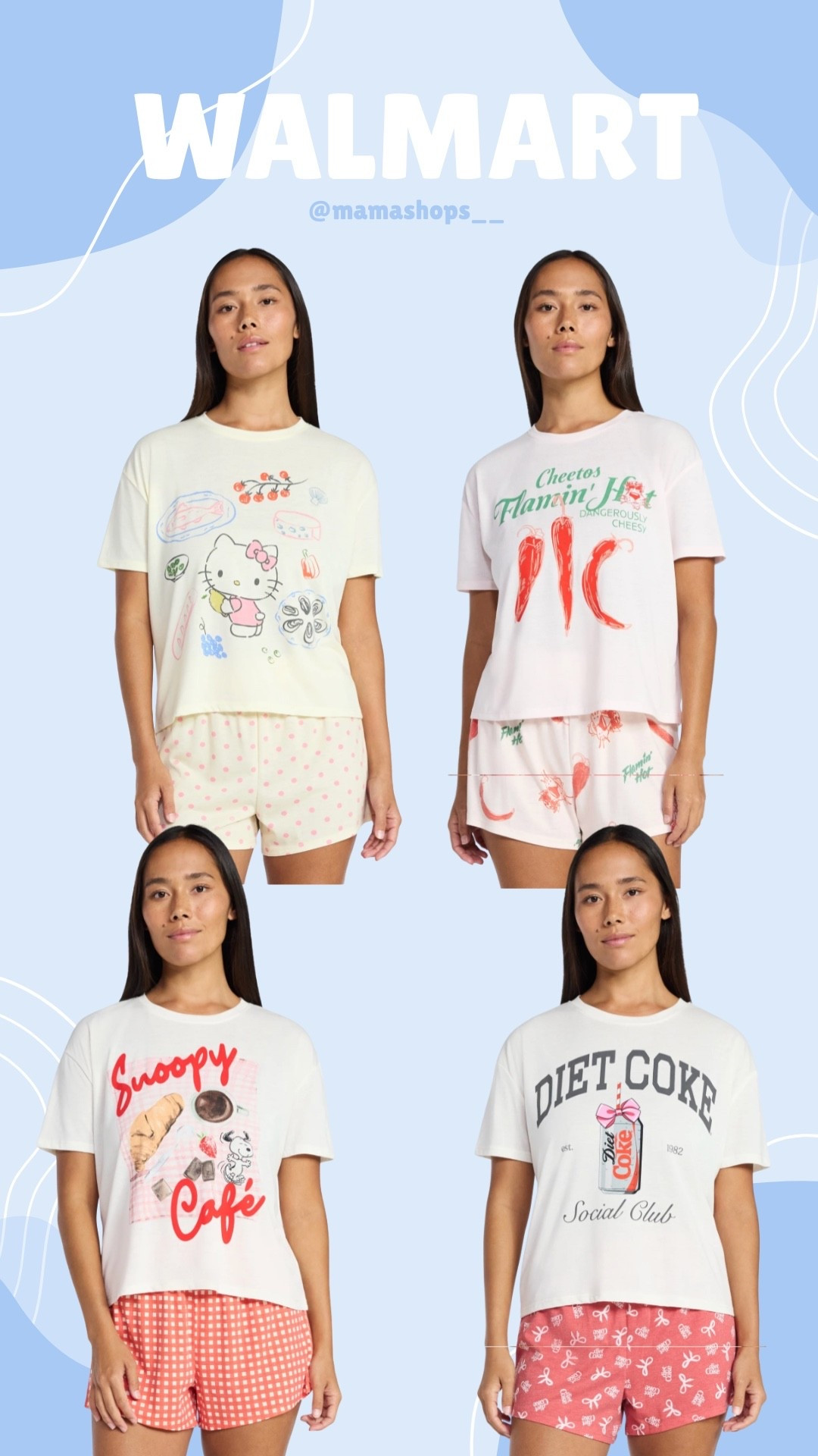 Grayson Social women graphic  tee pajama sets at Walmart !, super cute and comfy🥰

Links found here ✨🔗

#LTKmomlife #LTKHome #LTKSeasonal