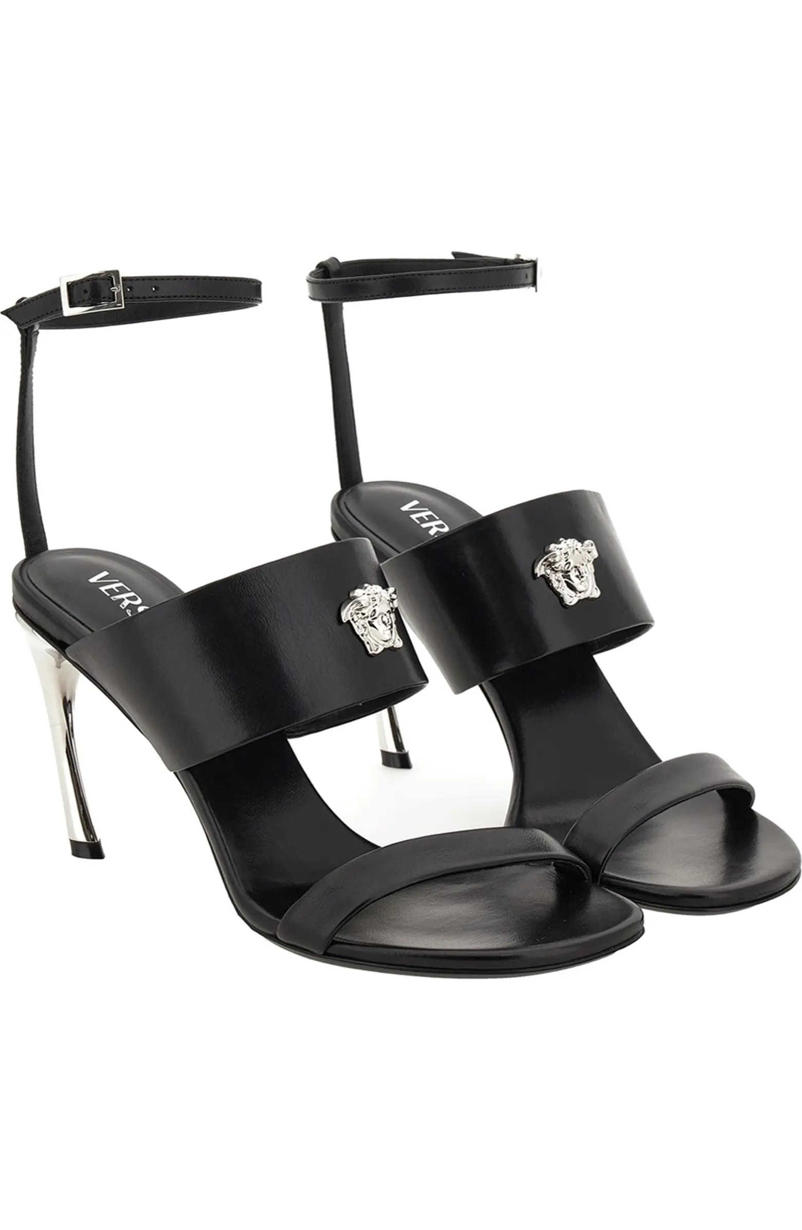Versace Medusa Ankle Strap Sandal (Women) | Nordstrom | Nordstrom