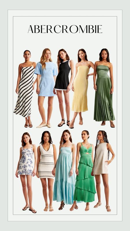 Abercrombie women’s dresses - 20% off today! 

Trending | summer fashion | spring outfit | sale | wedding 

#LTKSeasonal #LTKwedding #LTKsalealert