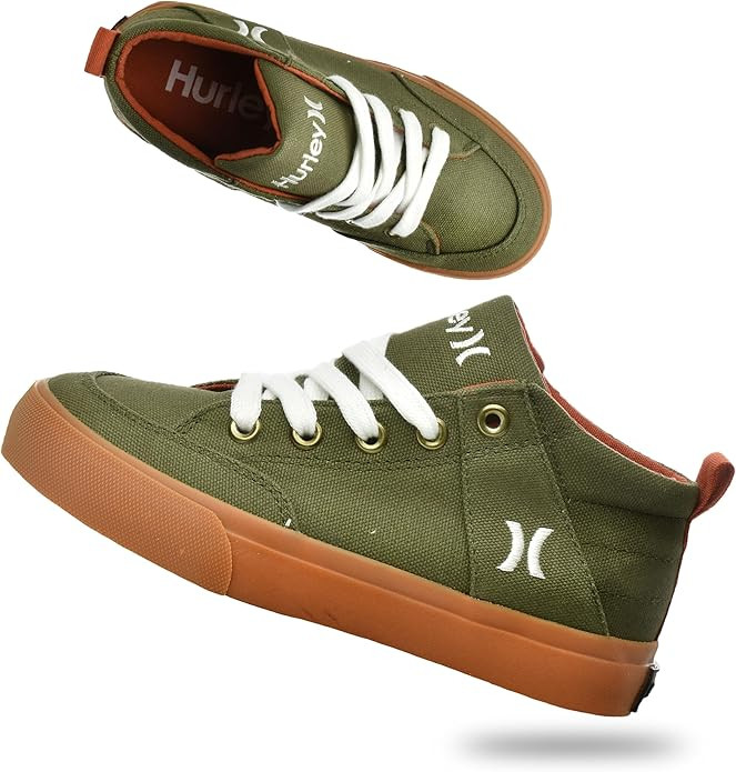 Hurley Roddy Kids High Top Skateboard Sneakers, Sports Shoes for Boys and Girls | Amazon (US)