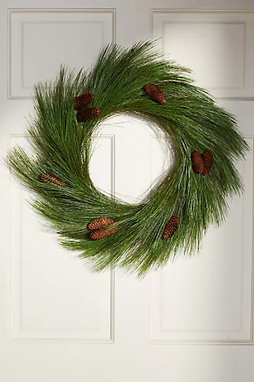 Pine Cone Wreath | Anthropologie (US)