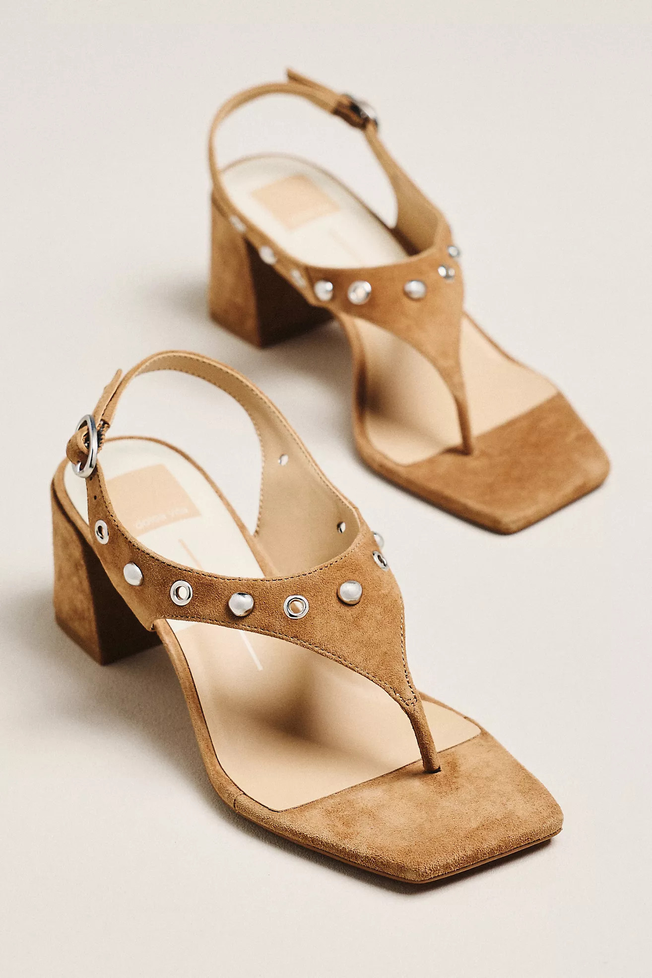 Dolce Vita Yves Studded Block Heel Sandals | Anthropologie (US)