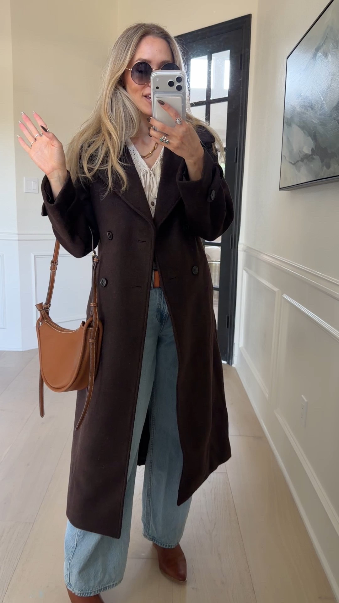 Code: AFLTK for a stackable 25% off code!  

Abercrombie Wool-Blend Trench Coat 
Size: XS // go down 1 size 

#LTKSeasonal #LTKFallSale #LTKTravel