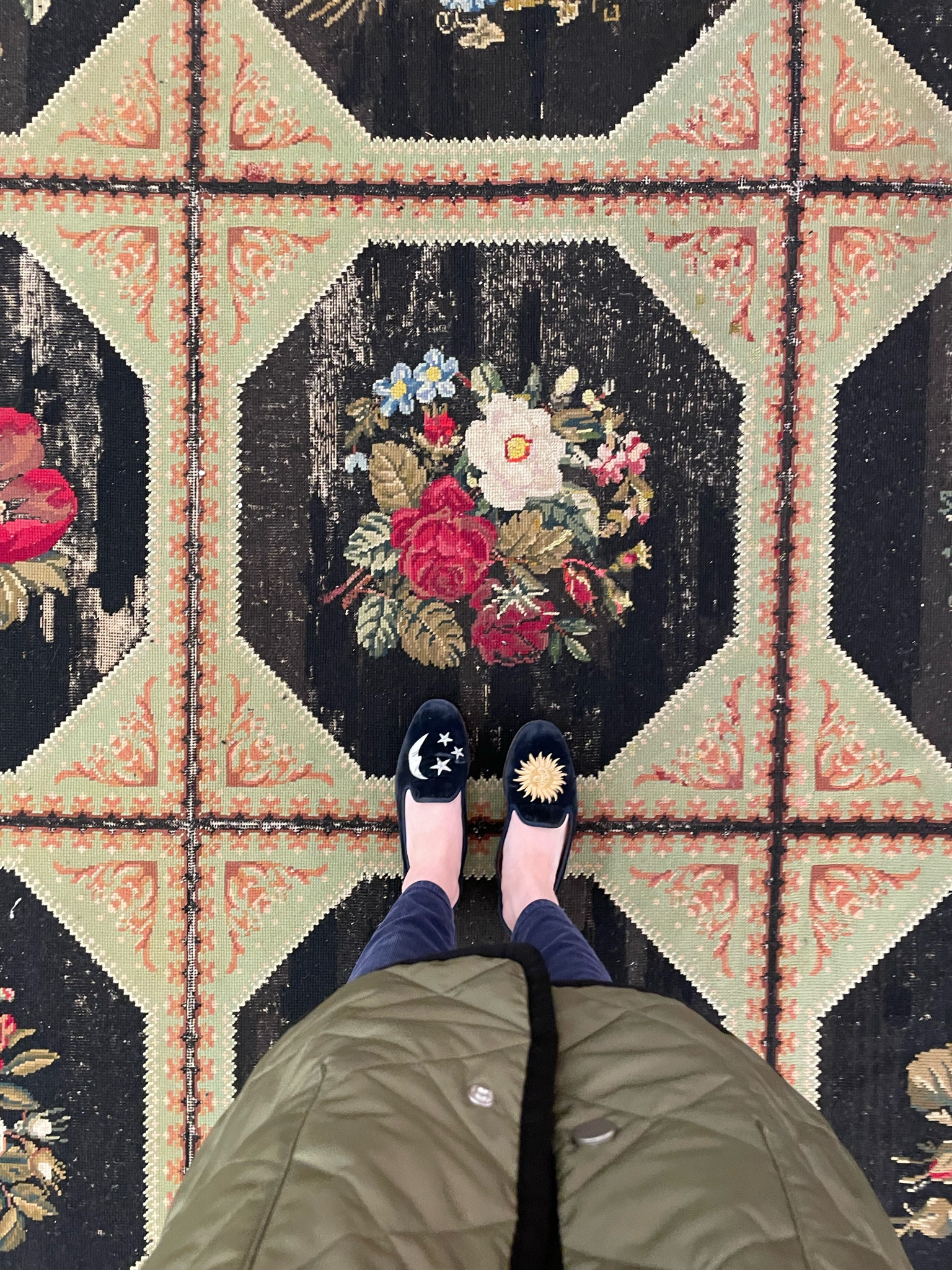 Another view of the quilted jacket. It’s the perfect length, falling just at my knee  

#LTKstyletip #LTKSeasonal #LTKworkwear