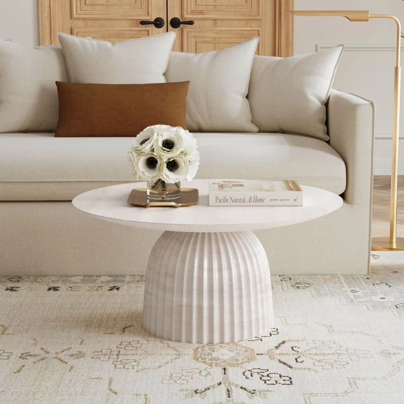 Clara Scalloped Coffee Table | Joss & Main