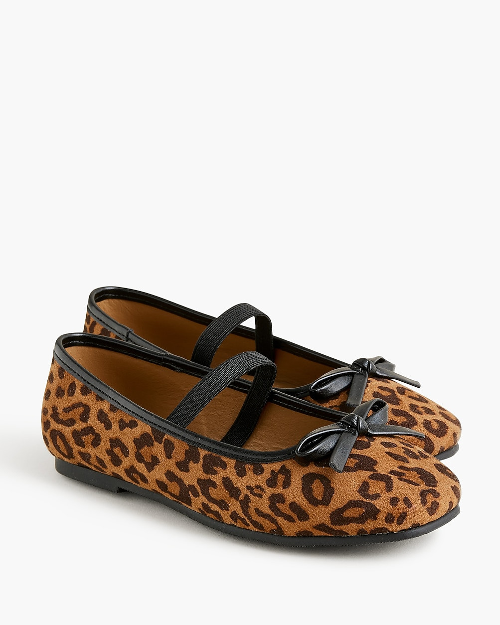 Girls' leopard ballet flats | J.Crew Factory