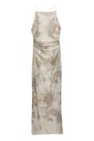 Sequinned tie-dye midi dress | PULL and BEAR UK
