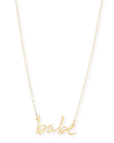 Babe Small Pendant Necklace | Neiman Marcus
