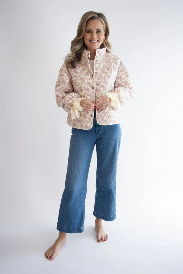 Floral Quilted Jacket | Edit No. 5 Boutique