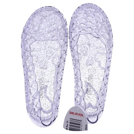 Heart Sole Girl Jellies Shoes - 12 Purple by DelSol for Kids - 1 Pair Shoes | Walmart (US)