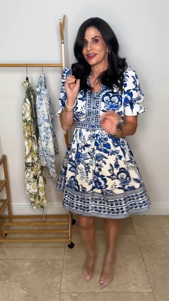 Dress size sm , heels TTS 



#LTKWatchNow #LTKOver40 #LTKStyleTip