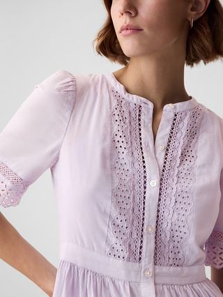 Lace Midi Dress | Gap (US)