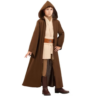 HalloweenCostumes.com Small Boy Kid's Star Wars Premium Jedi Costume | Star Wars Costumes, Brown/Brown | Target