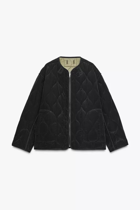 ZW COLLECTION REVERSIBLE QUILTED JACKET | Zara UK