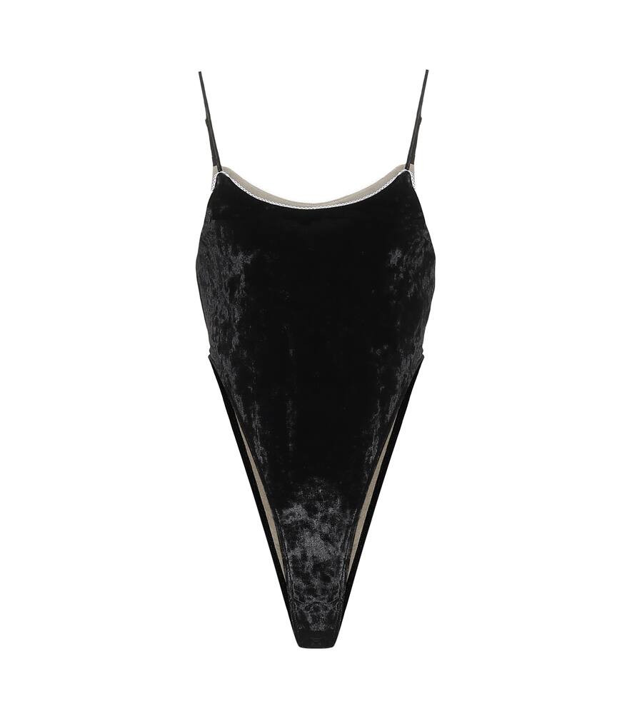 Velvet bodysuit | Mytheresa (US/CA)