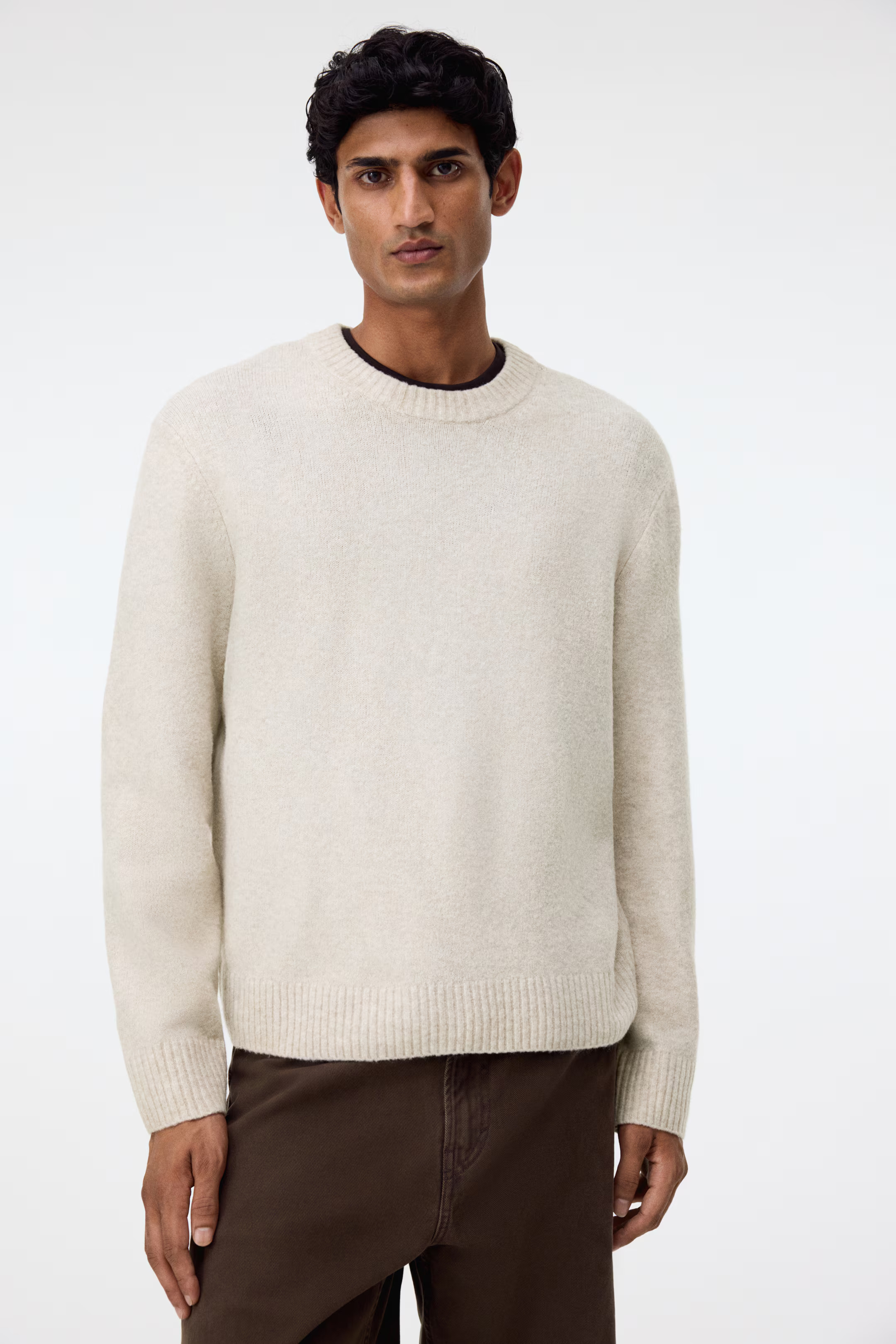 Regular-Fit Brushed Sweater | H&M (US + CA)