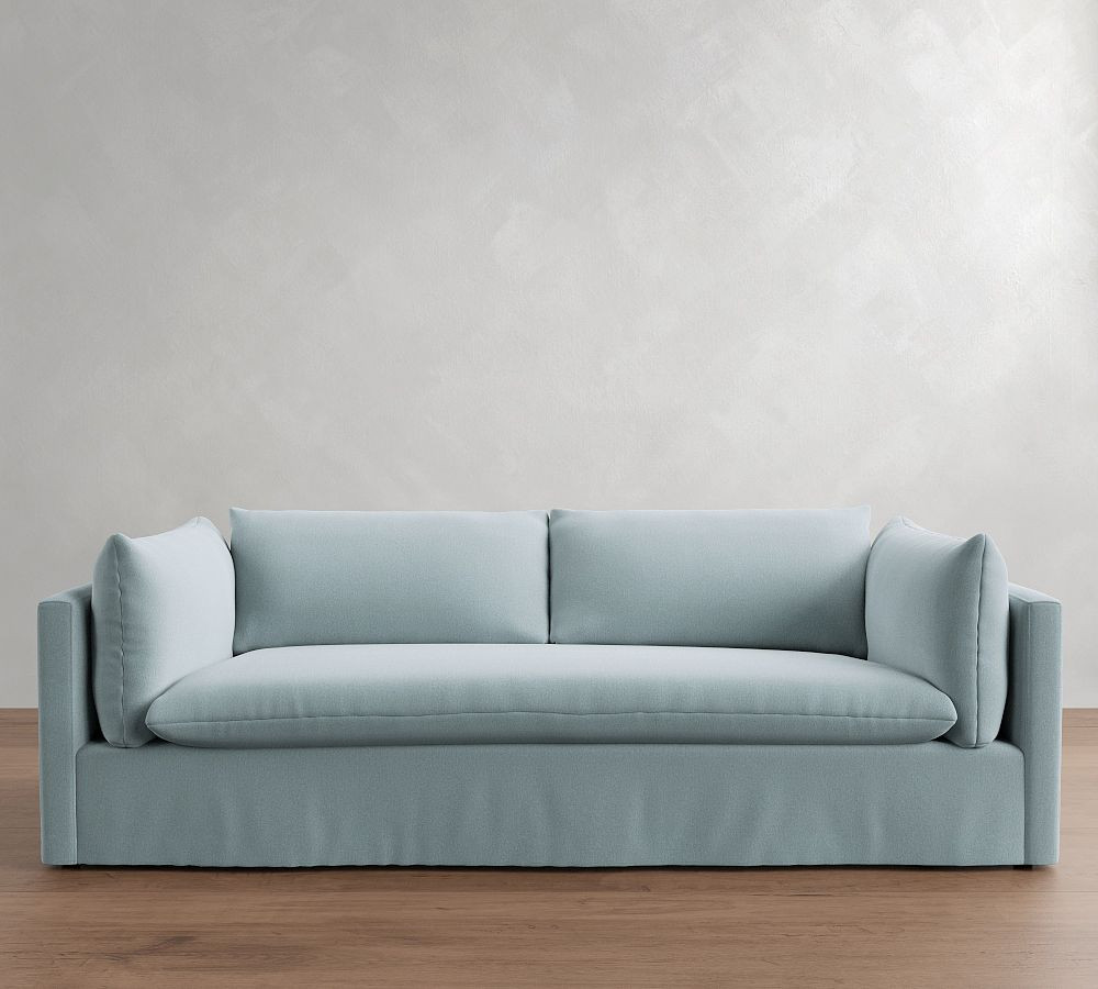 Palmetto Slipcovered Sofa (79"-99") | Pottery Barn (US)