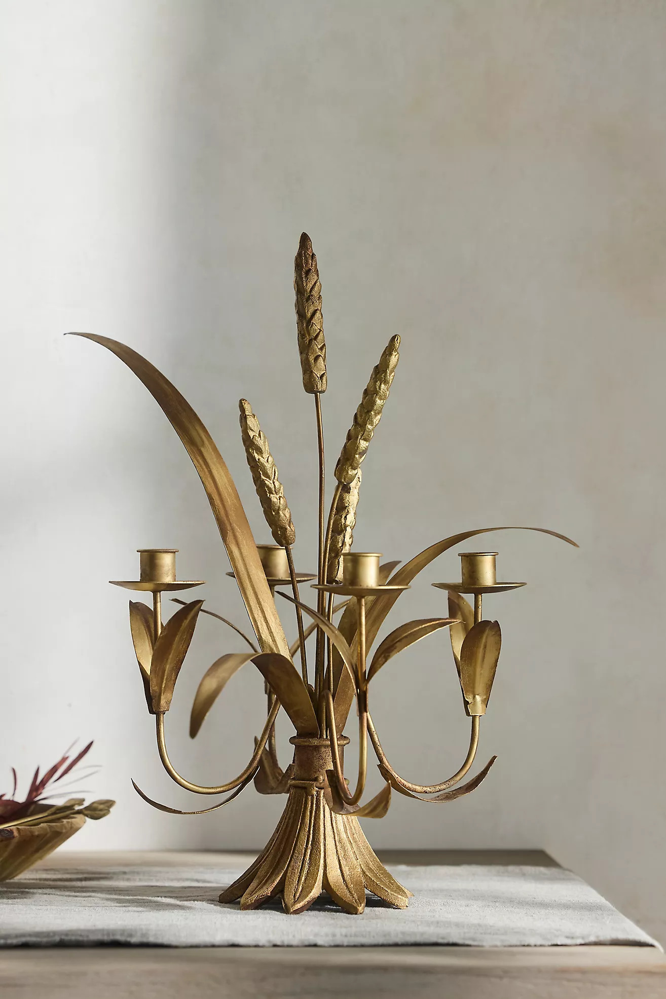 Wheat Candelabra | Anthropologie (US)