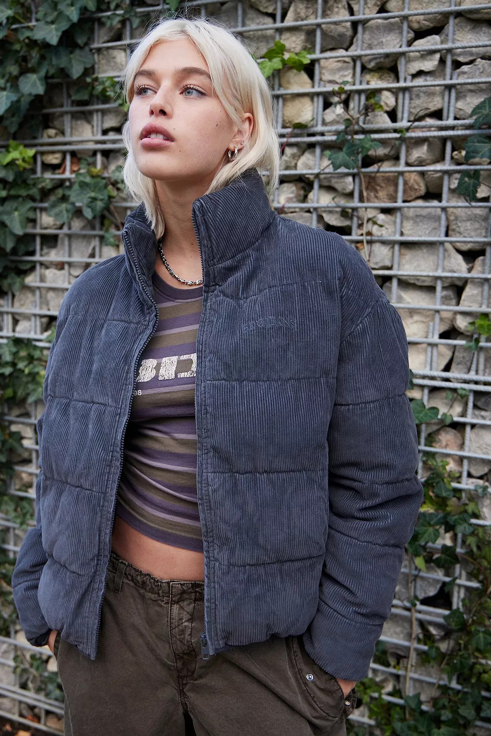 BDG Corduroy Puffer Jacket | Urban Outfitters (EU)