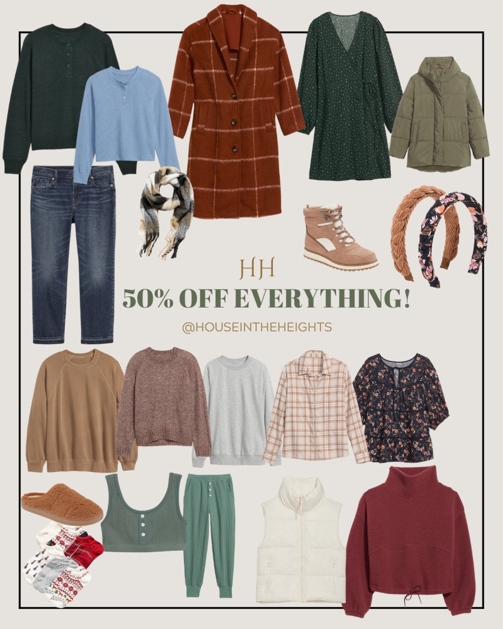 50% off entire site!! 

Old navy, old navy sale, curvy clothes, plus size clothes, kids clothing, clothes sale 

#LTKfit #LTKsalealert #LTKcurves