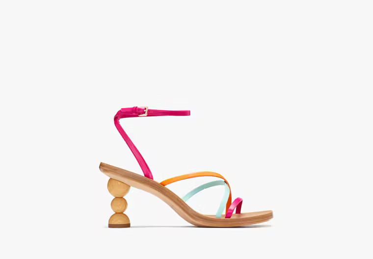 Kate Spade Charmer Sandals, Rose Jam/ Low Tide - 9.5 | Kate Spade Outlet