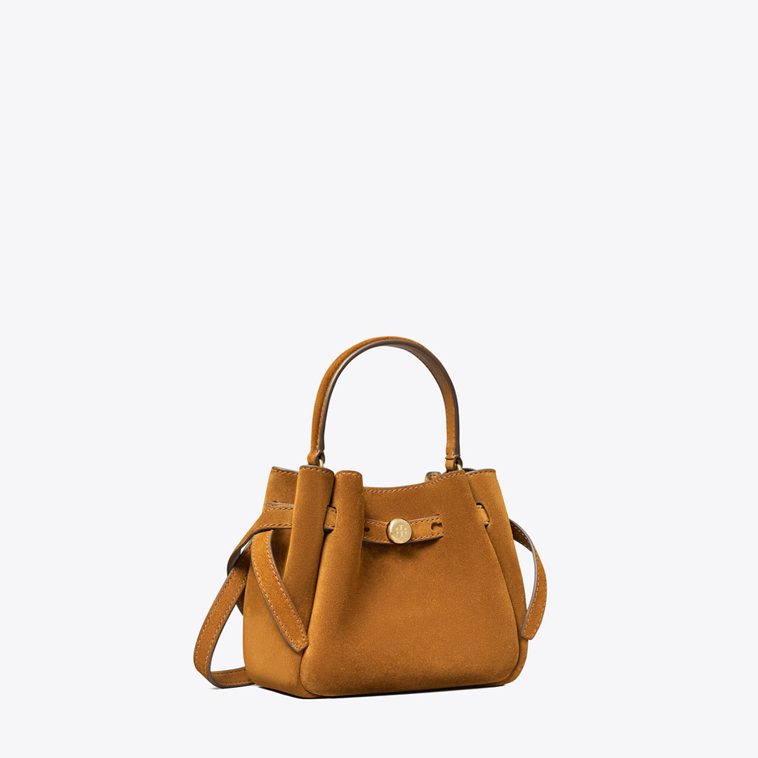 Tory Burch Mini Romy Suede Bucket Bag | Tory Burch (US)