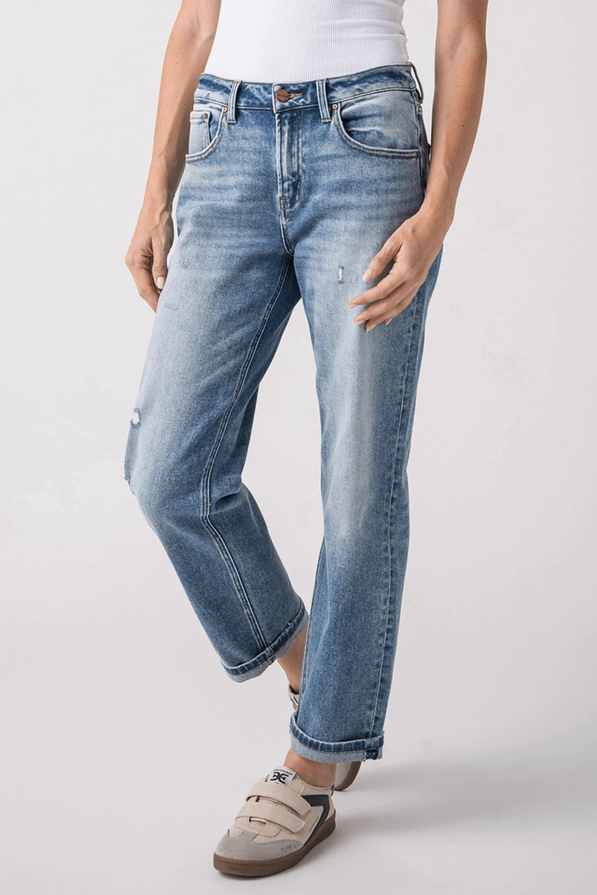 Risen Lucky Boyfriend Jeans | Social Threads
