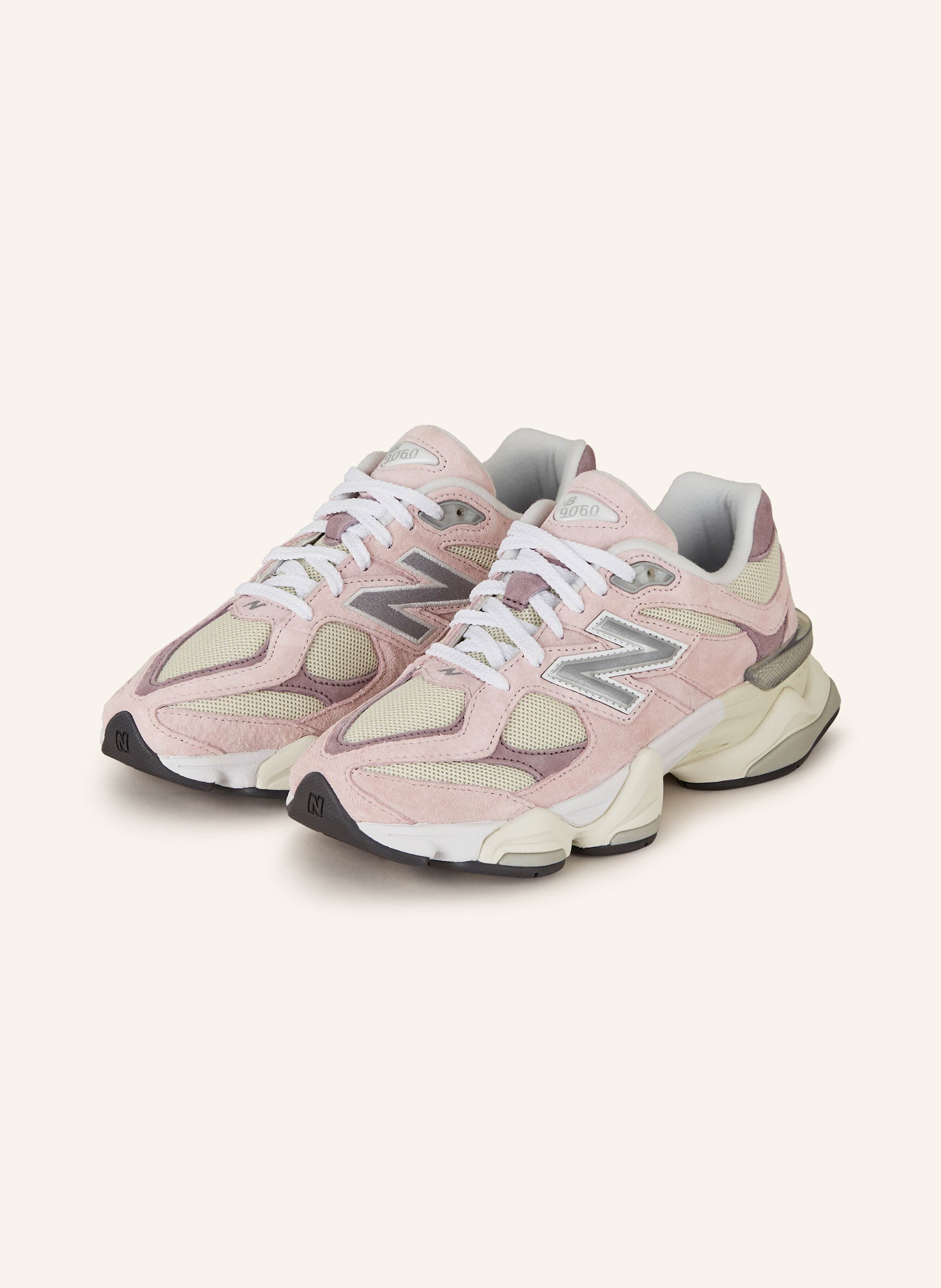 new balance Sneaker 9060 in rosa / creme | Breuninger (DACH)