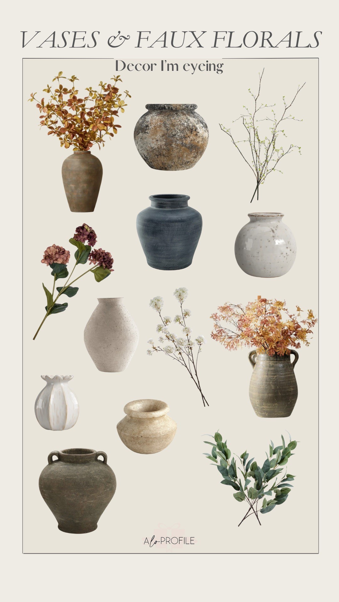 Love adding cool vases and faux florals or greenery to a room - feel like it adds an organic element to the room and can elevate the space 🍂



#LTKSeasonal #LTKStyleTip #LTKHome