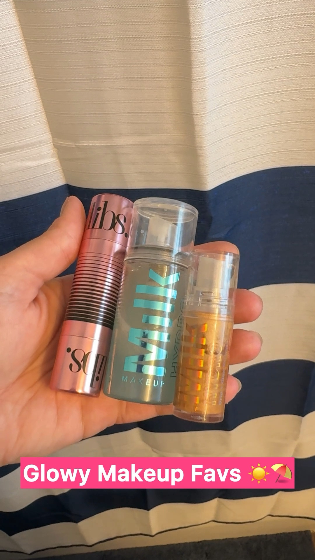 My current glowy makeup obsessions! Dibs GlowTour Duo, Milk Makeup Hyrdo Grip & Glo and Dewy setting spra! 10/10!

#LTKBeauty #LTKSeasonal