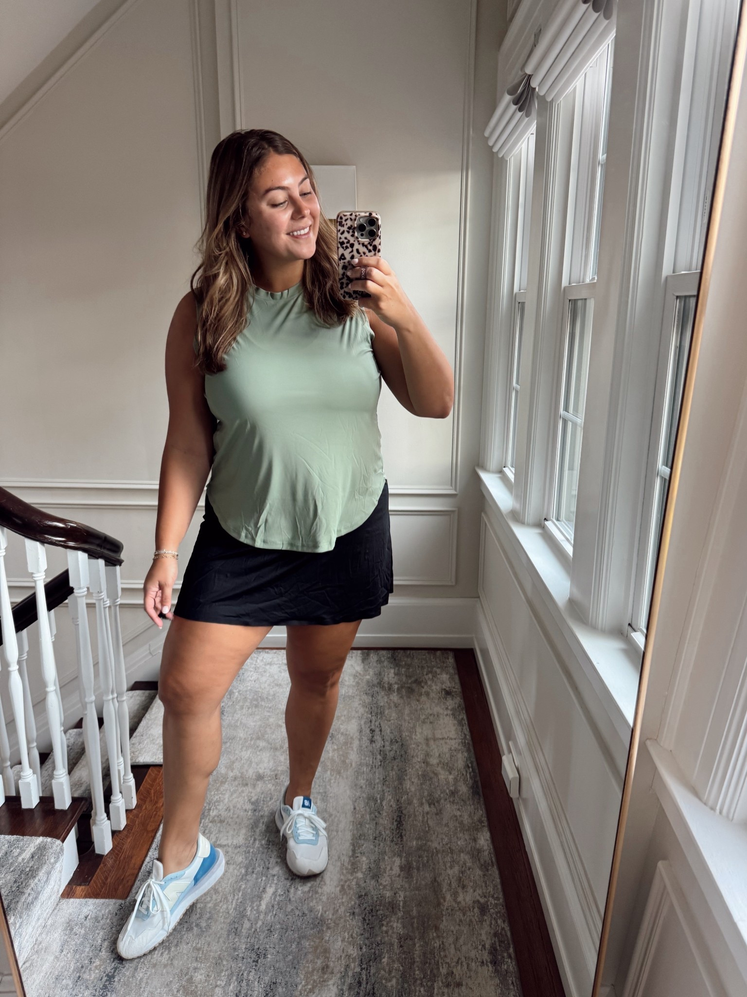 Morning walk outfit - wearing size XXL in tank & 1X in skort. Use CARALYN20 at Spanx. Use CARALYNM at Cakes Body. 

#LTKStyleTip #LTKPlusSize #LTKActive