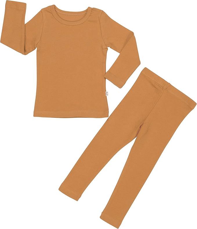 AVAUMA Baby Boys Girls Pajama Set Kids Toddler Snug fit Basic Cotton Sleepwear for Christmas and ... | Amazon (US)