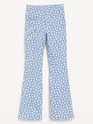 Printed High-Waisted Flared Leggings for Girls | Old Navy | Old Navy (US)