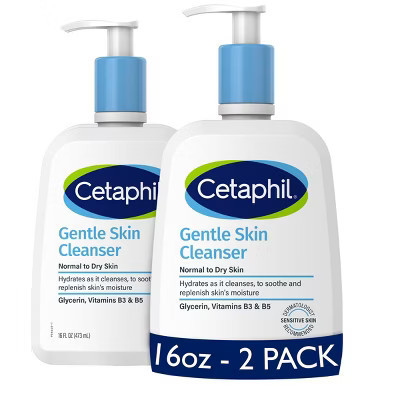 Cetaphil 2pk/16oz Each Gentle Facial Cleanser | Target