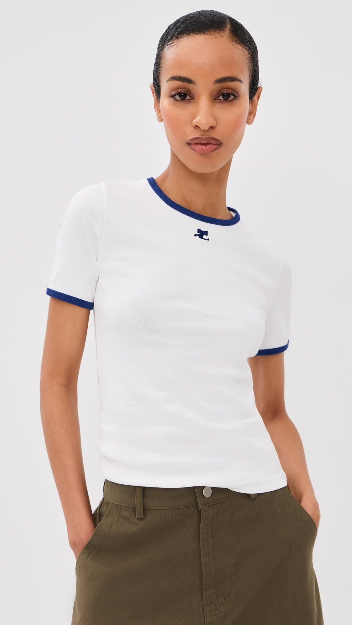 Signature Contrast T-Shirt | Shopbop