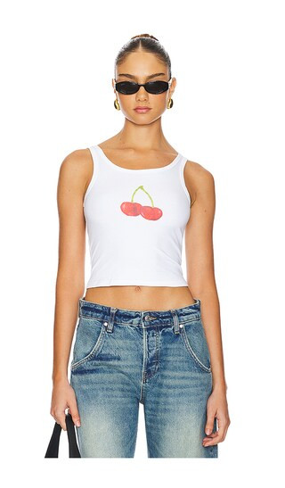 x REVOLVE Cherry Tank Top in Cherry | Revolve Clothing (Global)