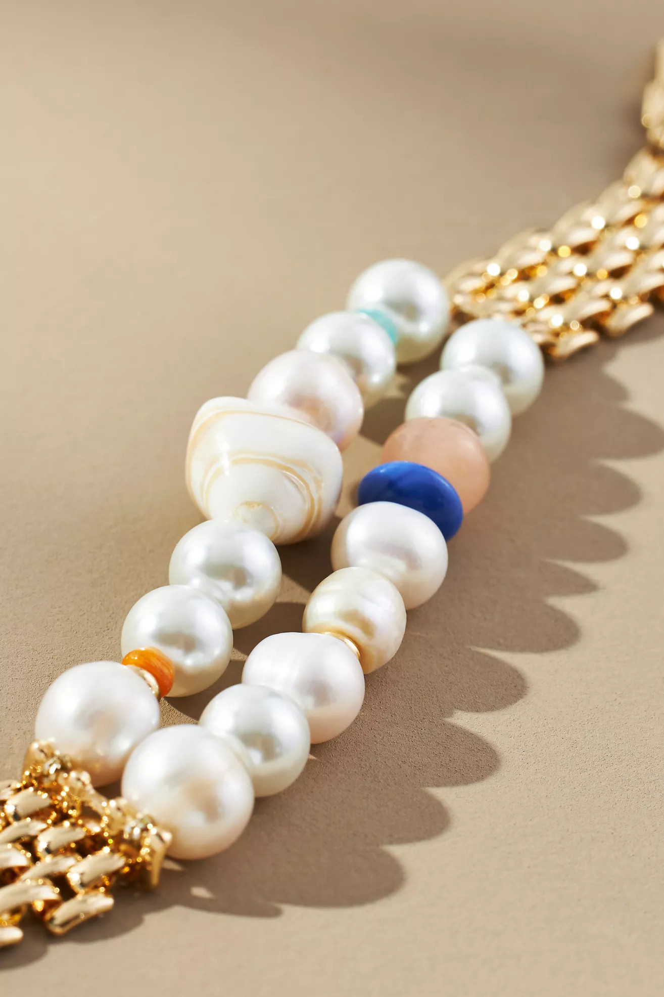 Beaded Thick Watchband Bracelet | Anthropologie (US)