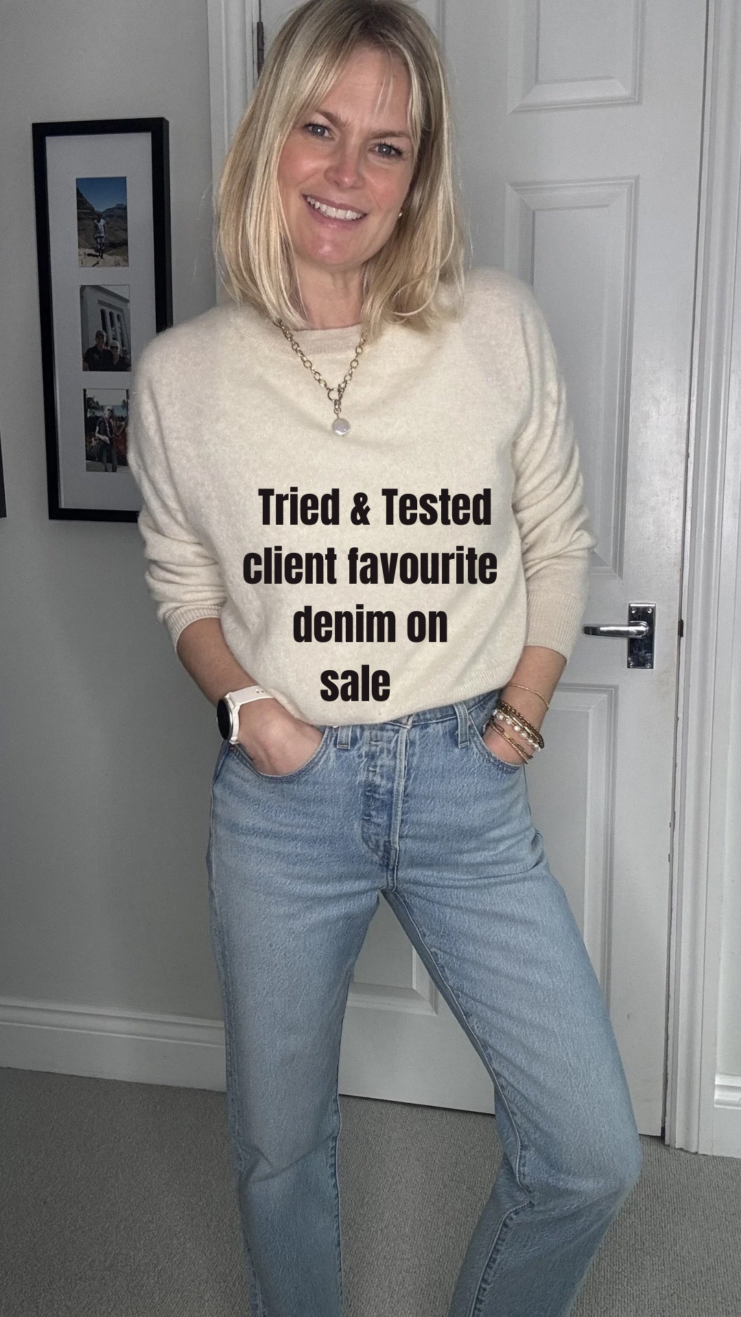 AD The amazing Levi’s crop 501s that are a client favourite are on sale in Amazon’s spring deals. 

They come in lots of different colours and washes - the price differs on each colour 

I have on No Rush and Black Sprout in this video but I also have a greyed off black which is called  Live the Queen 

3 leg lengths 
Waist measured in inches for a precise fit 
Multiple colours 

They’re a style you can wear year round and it’s a claaaic that won’t go out of fashion 🙌🙌

I wear 26” inseam and 23/24 waist. 
Size up for a more relaxed fit 

Jeans 
Denim 
Sale 
Amazon Spring Deals 

#LTKsale #LTKjeans #LTKspring