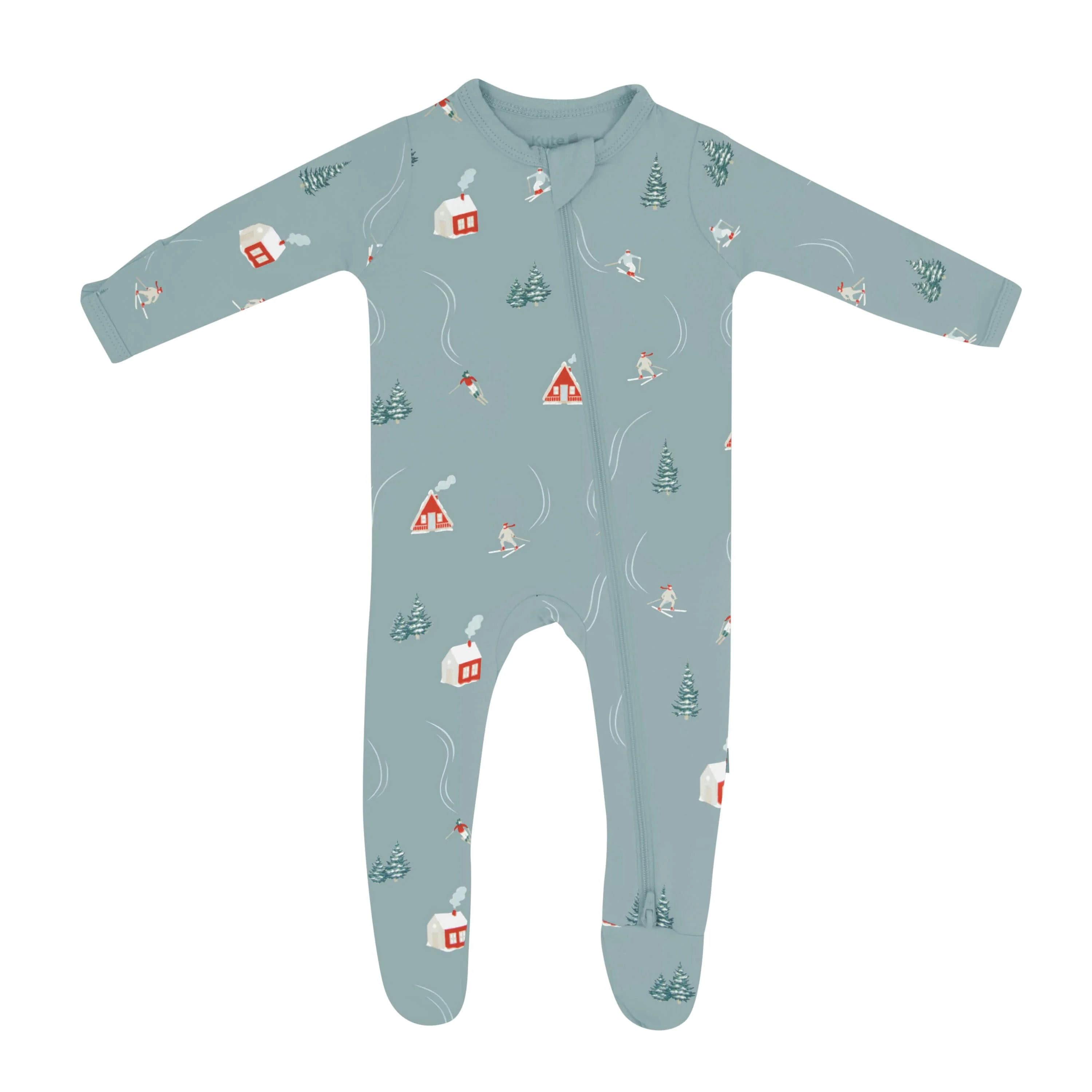 Zippered Footie in Alpine Village | Kyte BABY